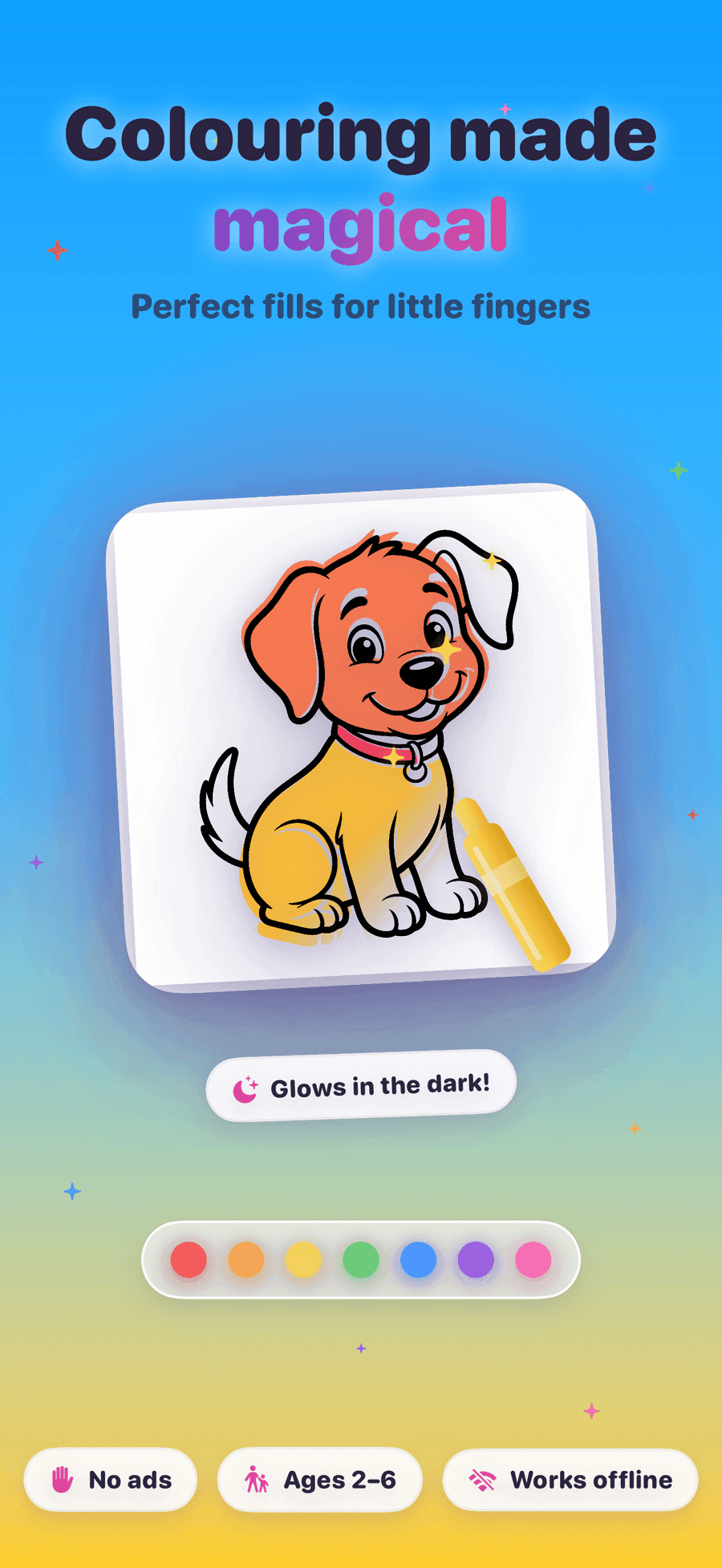 Glow Paint app screenshot